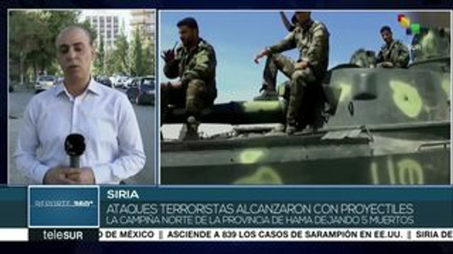 Siria continúa operación antiterrorista en varias provincias