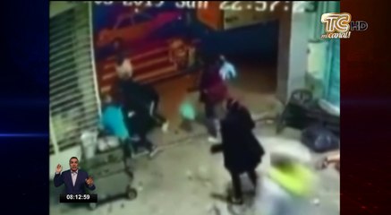 Muchedumbre estuvo a punto de linchar a un presunto ladrón