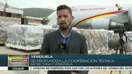 Llega a Venezuela cargamento con insumos médicos desde China