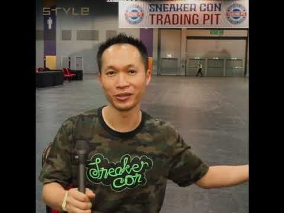Interview with  Sneaker Con co-founder Yu-ming Wu.