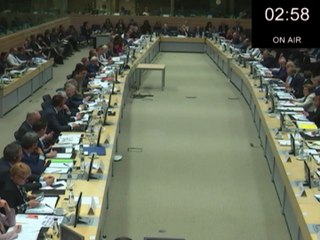 Réforme de la PAC : intervention du ministre en commission intégrale  au Conseil de l'Union européenne