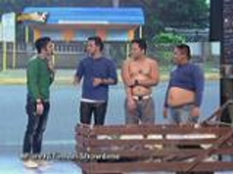 Sino ang nanalo sa pataasan challenge nina Vhong, Billy, Bayani at Nonong?