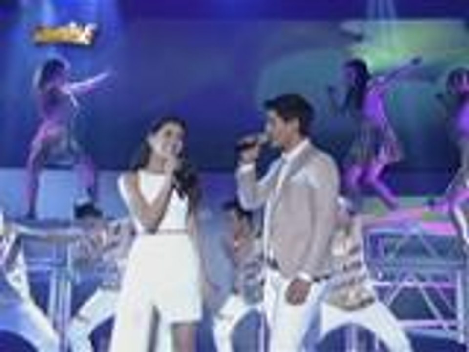 Celebrity couple Daniel Matsunaga and Erich Gonzales pinakilig ang afternoon ng madlang people