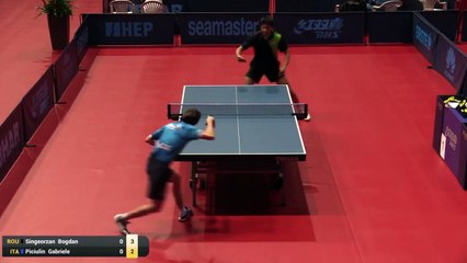 Bogdan Singeorzan vs Gabriele Piciulin | 2019 ITTF Challenge Croatia Open (Group)