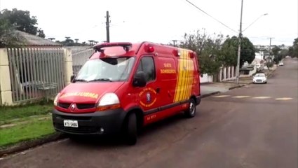 Idosa de 81 anos é socorrida na Rua Tiradentes