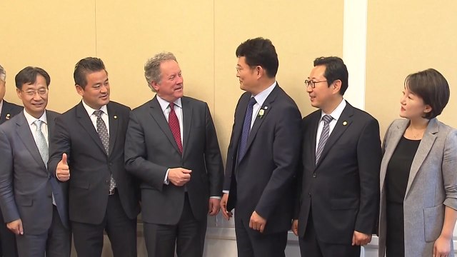 WFP 사무총장, 국회 찾아 대북 식량 지원 협조 요청 / YTN