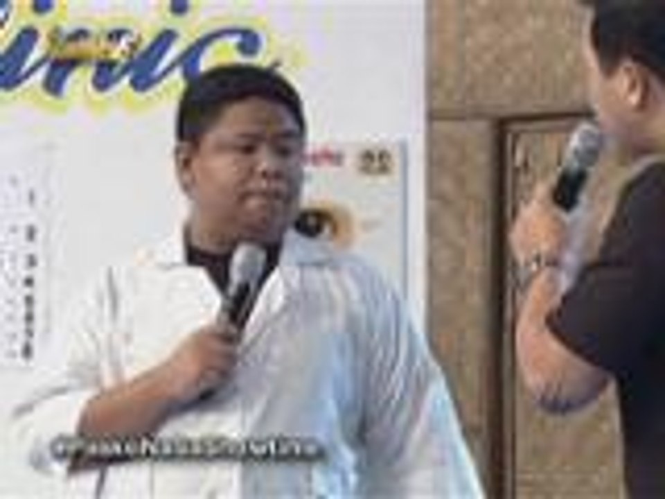 Ryan Rems advices Bayani to take care of his eyes