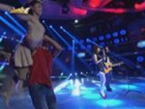 Jireh and Princess Velasco pinakilig ang madlang people sa duet nila ng 'Buko'