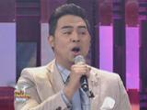 Denise Laurel as Lea Salonga sings Sun and Moon with Jed Madela