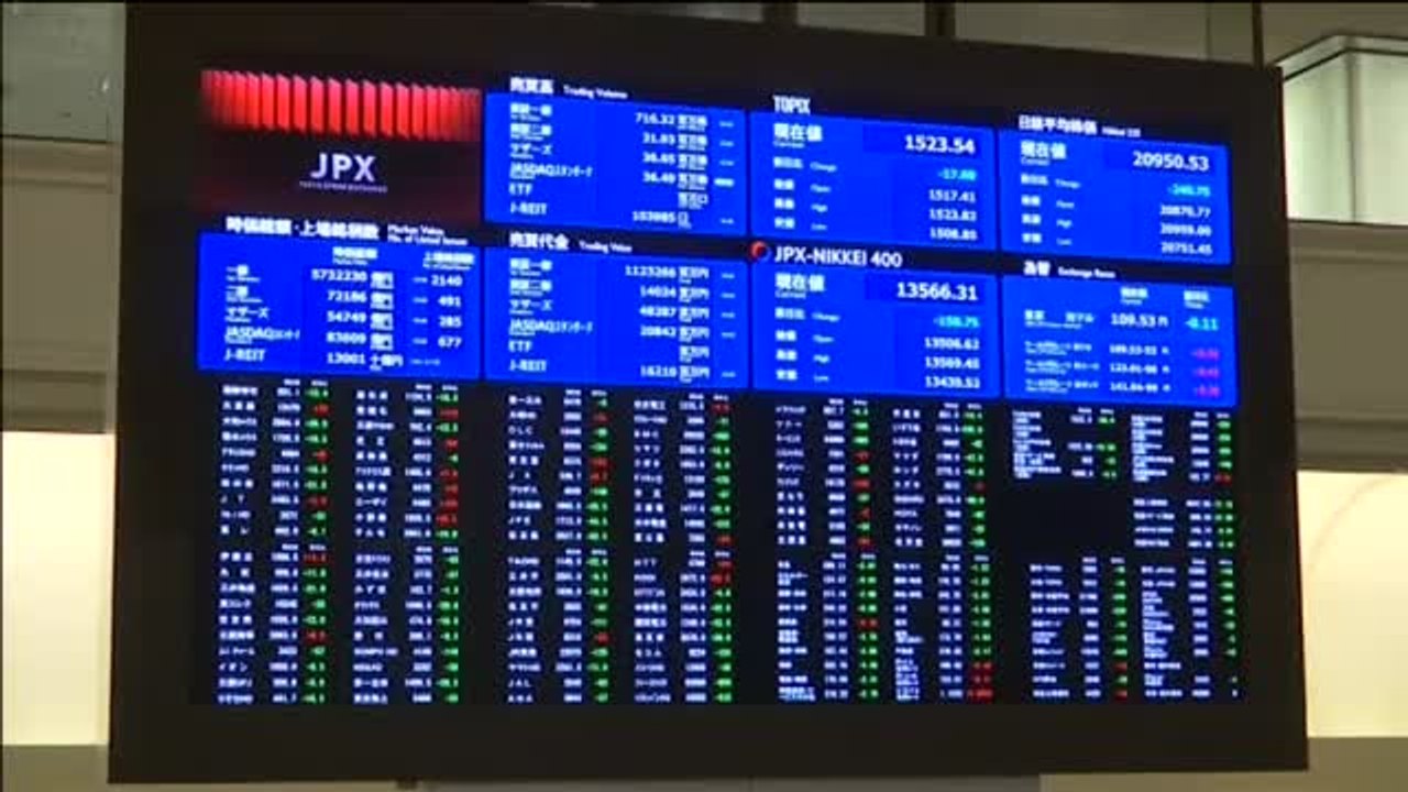 La guerra comercial entre China y Estados Unidos afecta a las bolsas de todo el mundo