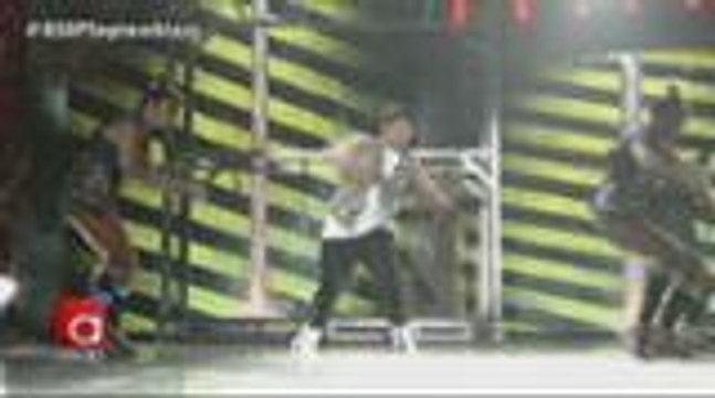 Birthday boy Robi Domingo in his daring birthday performance