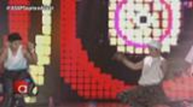 Kim, Gerald, Rayver, Rodjun, Janella, Inigo, Sam and Thou 'Hit the Quan' at the ASAP Supahdance