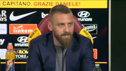 De Rossi deja la Roma después de 18 temporadas en el club