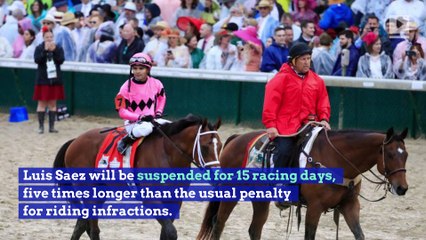 Maximum Security Jockey Suspended 15 Days After Kentucky Derby Disqualification