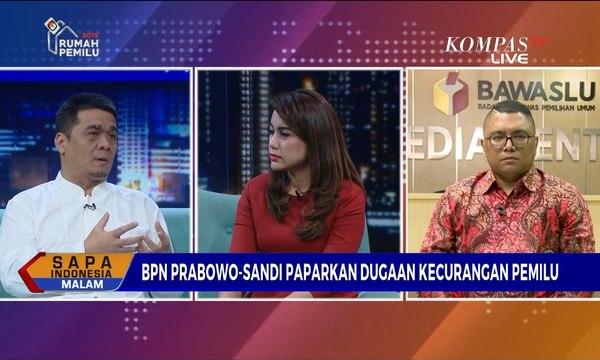 Dialog: Paparkan Dugaan Kecurangan Pemilu, Bpn Prabowo-Sandi Tolak Rekapitulasi [2]