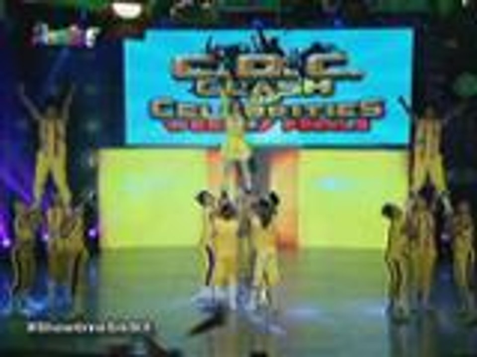 Mika dela Cruz returns to It's Showtime Clash of Celebrities with cheer dance performance
