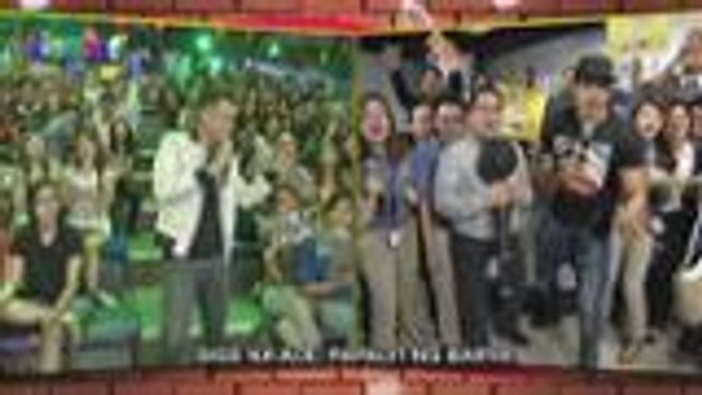 Dingdong Avanzado nakipag-Singing Mo To kasama ang Studio Tours at madlang people