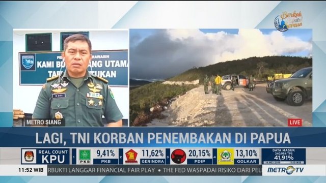 Pengejaran Kelompok Bersenjata di Papua Terkendala Medan