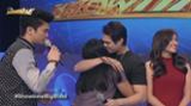 Krizza Mae naiyak sa tuwa nang makita niya ang idols na sina Enrique at Liza