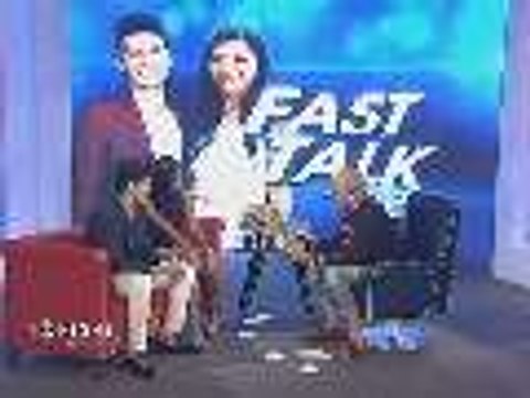 Alyssa Valdez and Kiefer Ravena answer Boy Abunda's Fast Talk questions