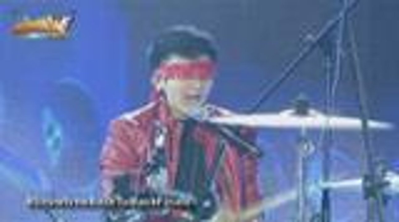 Bhaj pinakita ang galing sa pagdrudrums kahit nakatakip ang mata sa That's My Tomboy Astig 2 Grand Finals