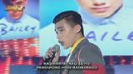 Bailey sings Gusto Kita