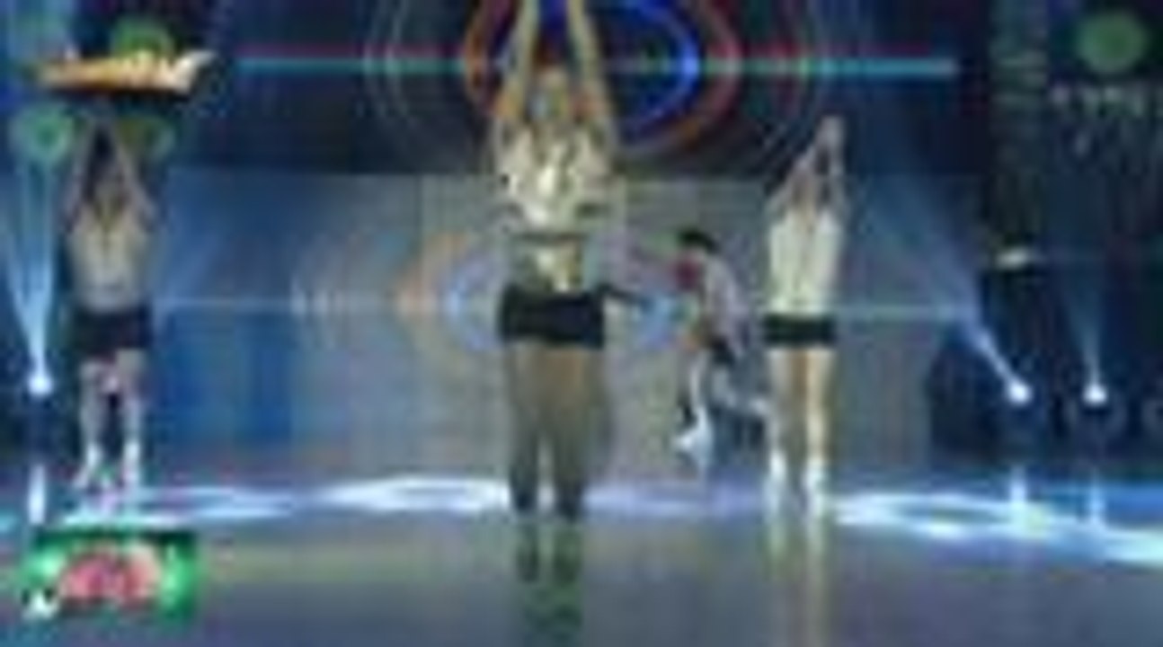 E.M.U Cheerdancers pinakita ang kanilang buwis buhay routine sa Todo BiGay