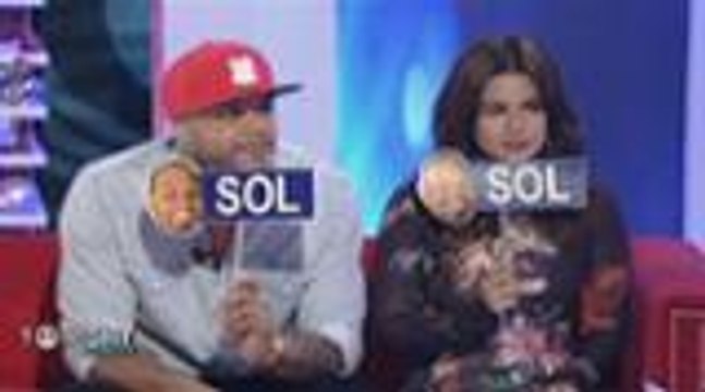 Denise Laurel takes on the Fast Talk challenge with Sol Mercado