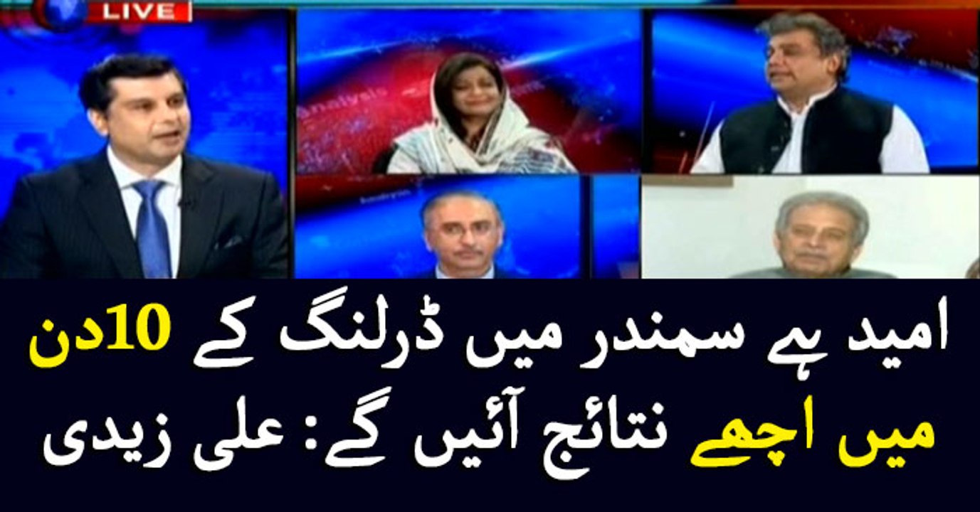 Hopeful for good results of offshore drilling in 10 days: Ali Zaidi