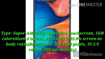 Samsung Galaxy a20 details hindi hd