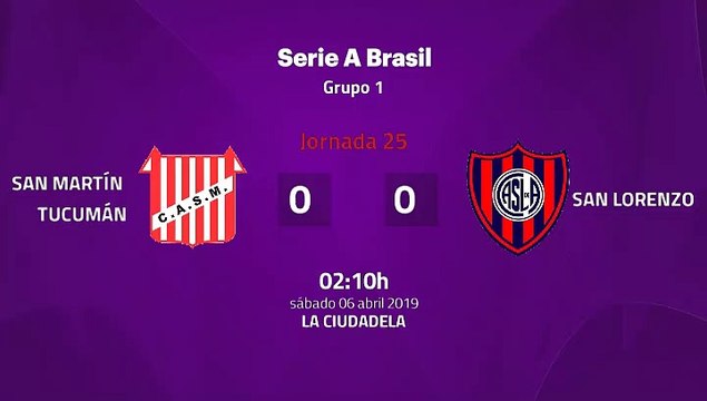 San Martín Tucumán-San Lorenzo Jornada 25 Superliga Argentina 06-04-2019_02-10