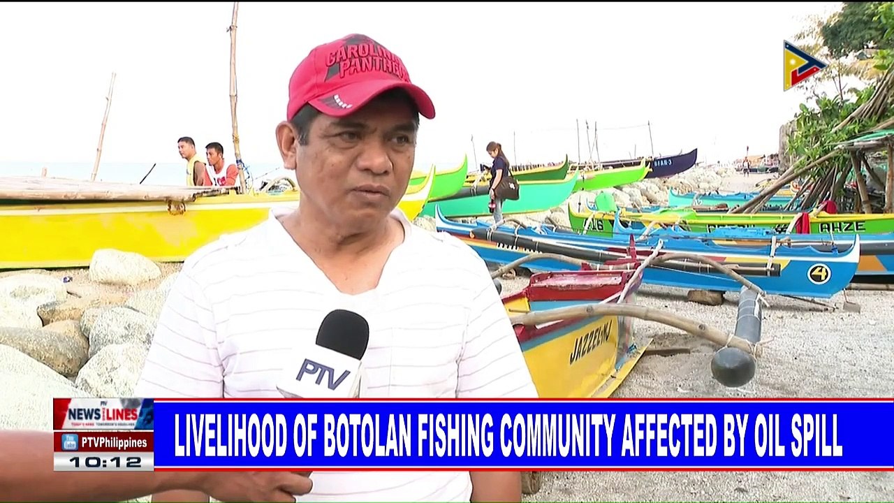 Livelihood of Botolan fishing community affected by oil spill