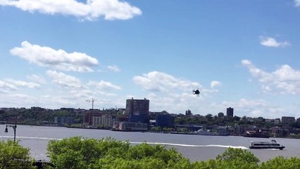 Un hélicoptère s'écrase dans le Hudson river à New York