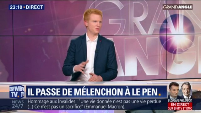 Le sort des traîtres m'intéresse peu : Adrien Quatennens réagit au départ d'un conseiller régional LFI de son parti