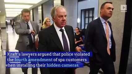 Court Throws out Key Evidence in Robert Kraft Solicitation Case