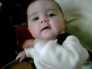 premiere fois sur ma chaise haute