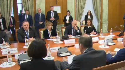 لا صوت لطبول الحرب مع إيران بمباحثات لافروف وبومبيو