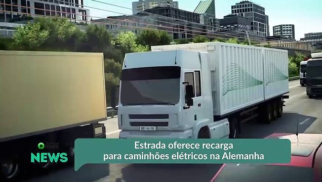 Estrada oferece recarga para caminhões elétricos na Alemanha
