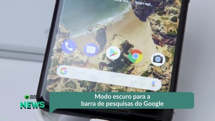 Modo escuro para a barra de pesquisas do Google