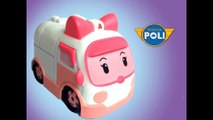 Robocar Poli Die Cast Amber 로보카 폴리 엠버 - Unboxing Demo Review