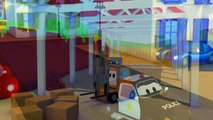 Tom La Dépanneuse Avec Le Camion Benne Et La Camionnette Dessin Animé Pour Enfants