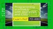 About For Books  Exam Ref 70-480: Programming in HTML5 with JavaScript and CSS3  Review