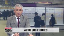 S. Korea's unemployment rate hits 4.4% last month; highest level for April since 2000