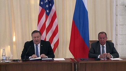 Pompeo exige a Rusia que deje de apoyar a Maduro