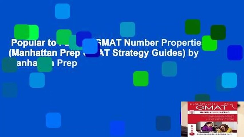 Popular to Favorit  GMAT Number Properties (Manhattan Prep GMAT Strategy Guides) by Manhattan Prep
