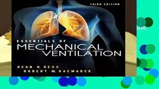 Full E-book  Essentials of Mechanical Ventilation, Third Edition  For Kindle