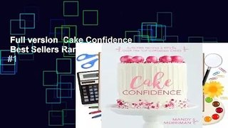 Full version  Cake Confidence  Best Sellers Rank : #1