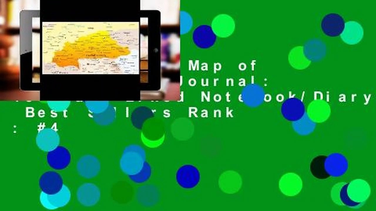 Full E-book  Map of Burkina Faso Journal: 150 Page Lined Notebook/Diary  Best Sellers Rank : #4