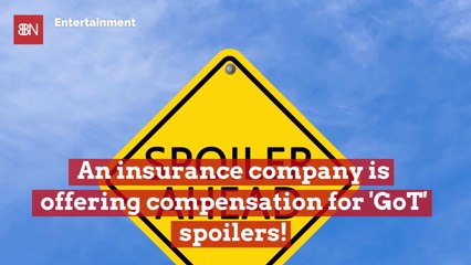 Spoiler Insurance Is A Thing Now