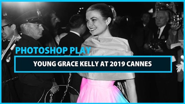Celeb Photoshop Transformation: Grace Kelly at Cannes in 2019